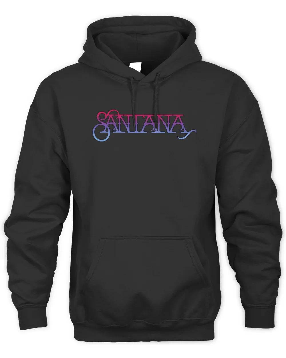 Santana Merch Ombr Logo Hoodie