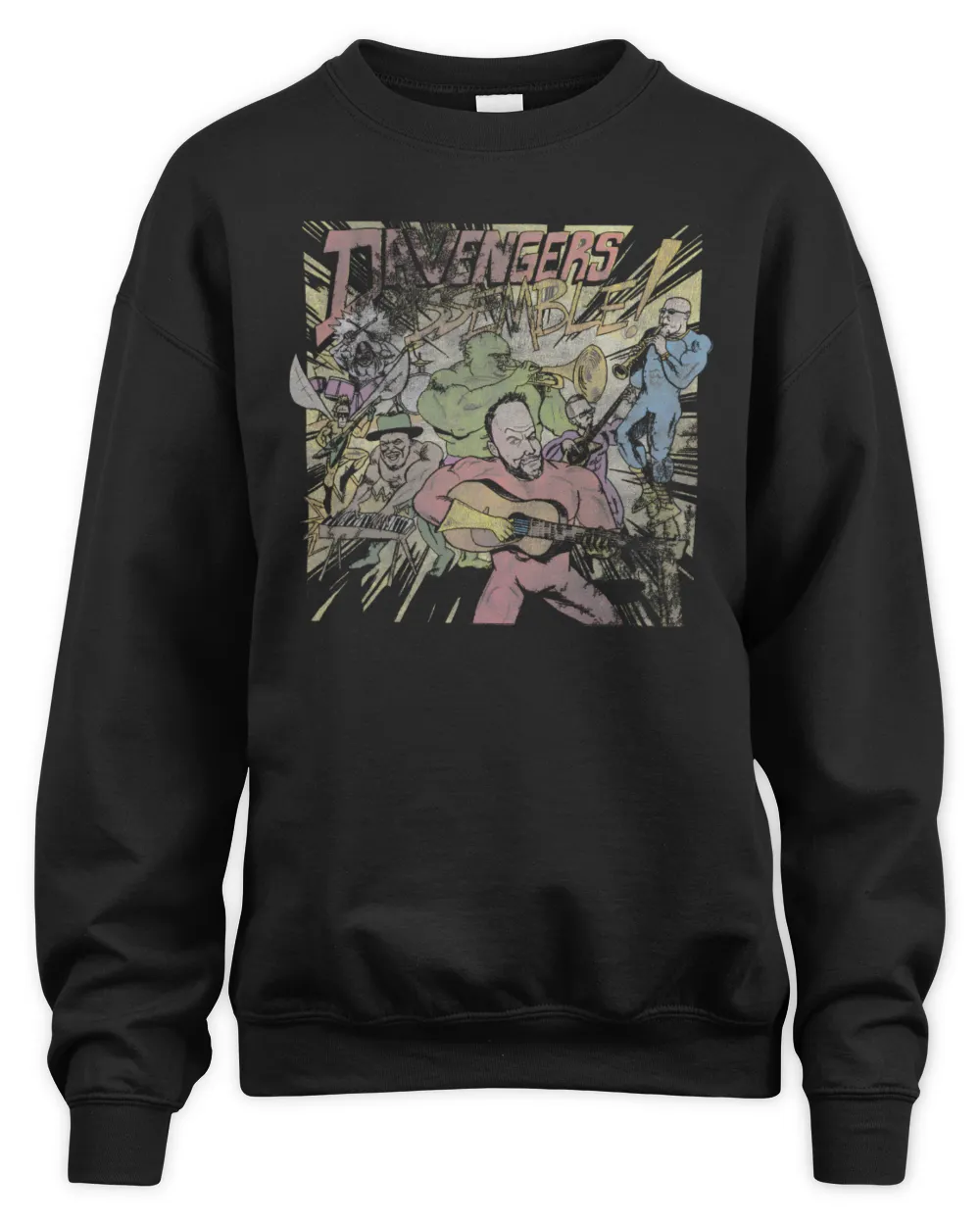 Official Dave Matthews Merch Davengers Hoodie