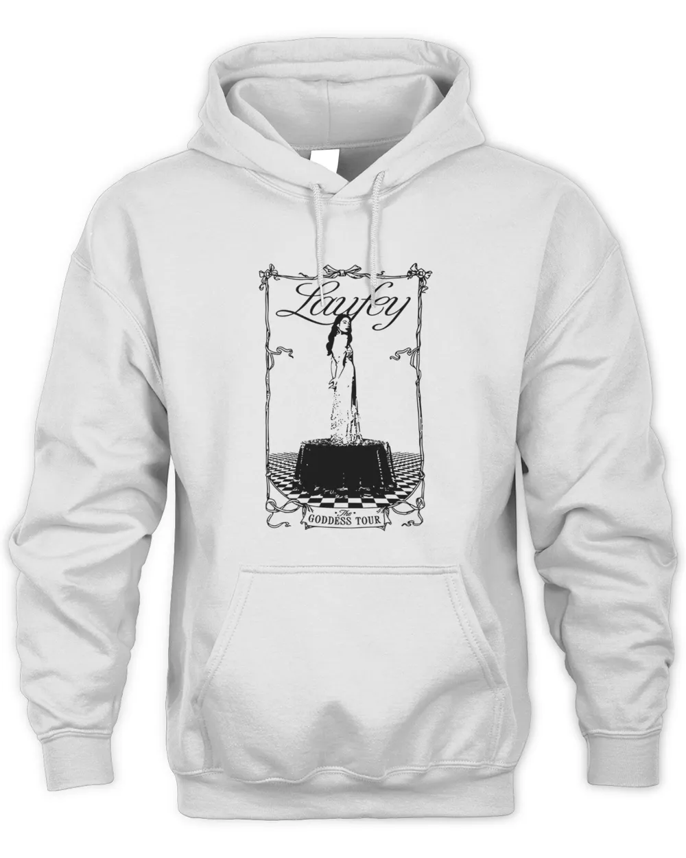 Laufey Merch The Goddess Tour Hoodie