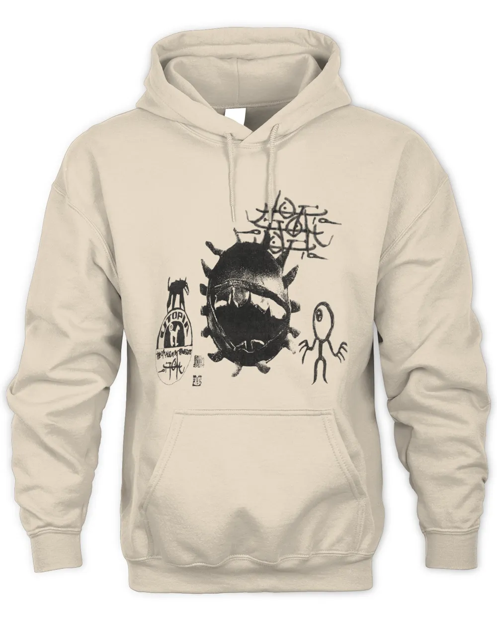 Travis Scott Topia Pack C1 Scrapped Hoodie