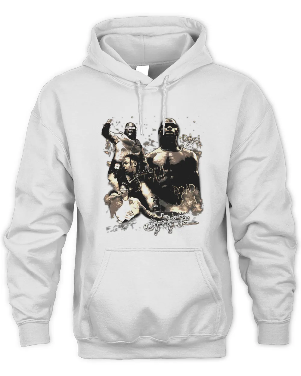 Aged Archive Merch Camiseta Travis Scott Utopia Hoodie