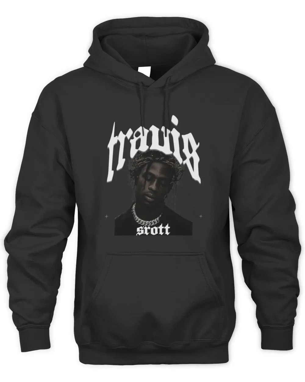 Travis Scott Rap Big Face Head Hoodie