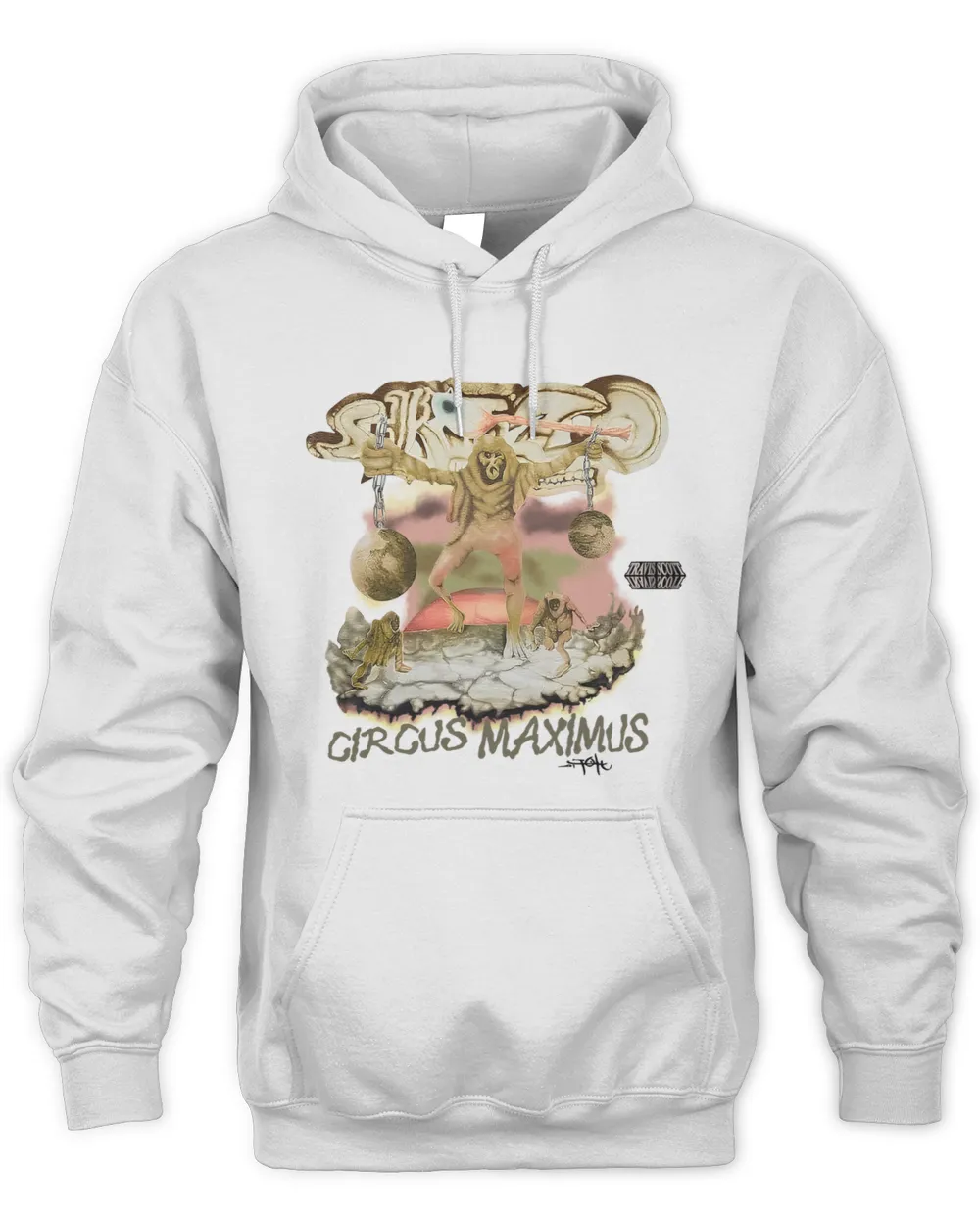 Travis Scott Utopia Skitzo Australia Tour Hoodie