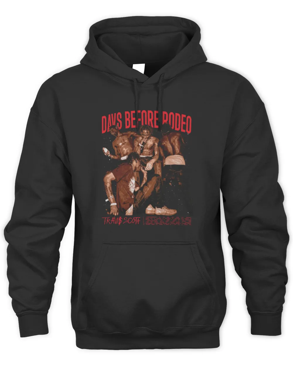 Official Travis Scott Merch Days Before Rodeo Hoodie