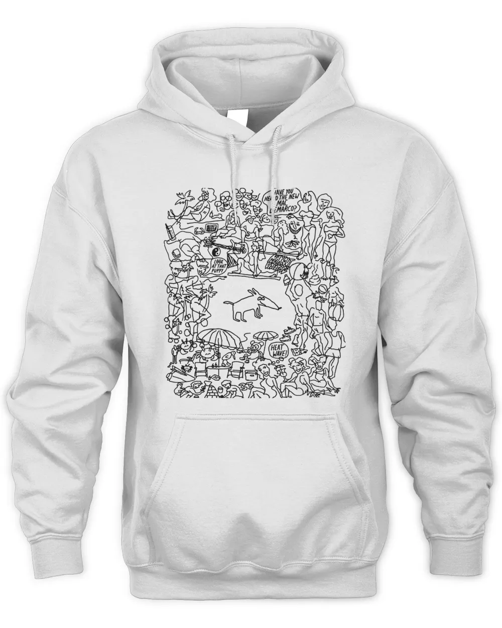 Mac Demarco Merch Heat Wave Hoodie