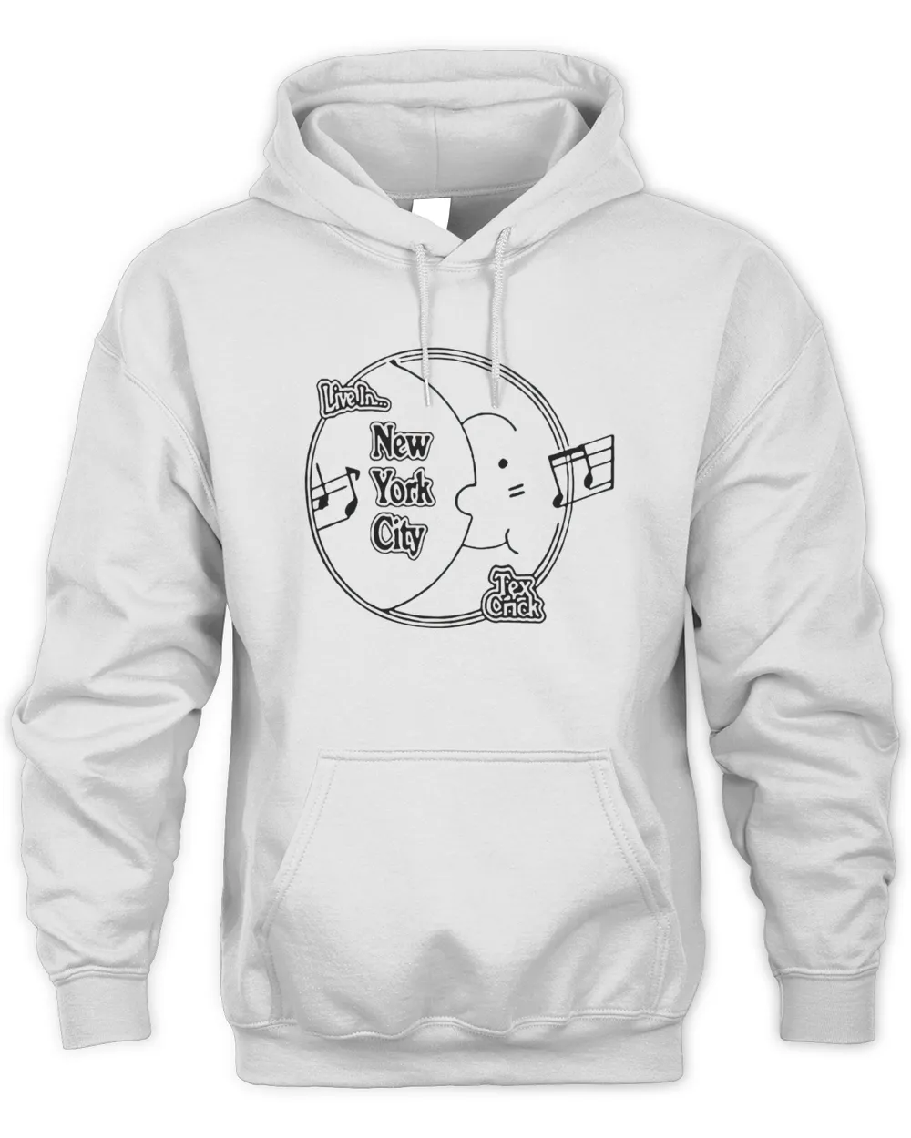Mac Demarco Merch Tex Crick Moon Hoodie