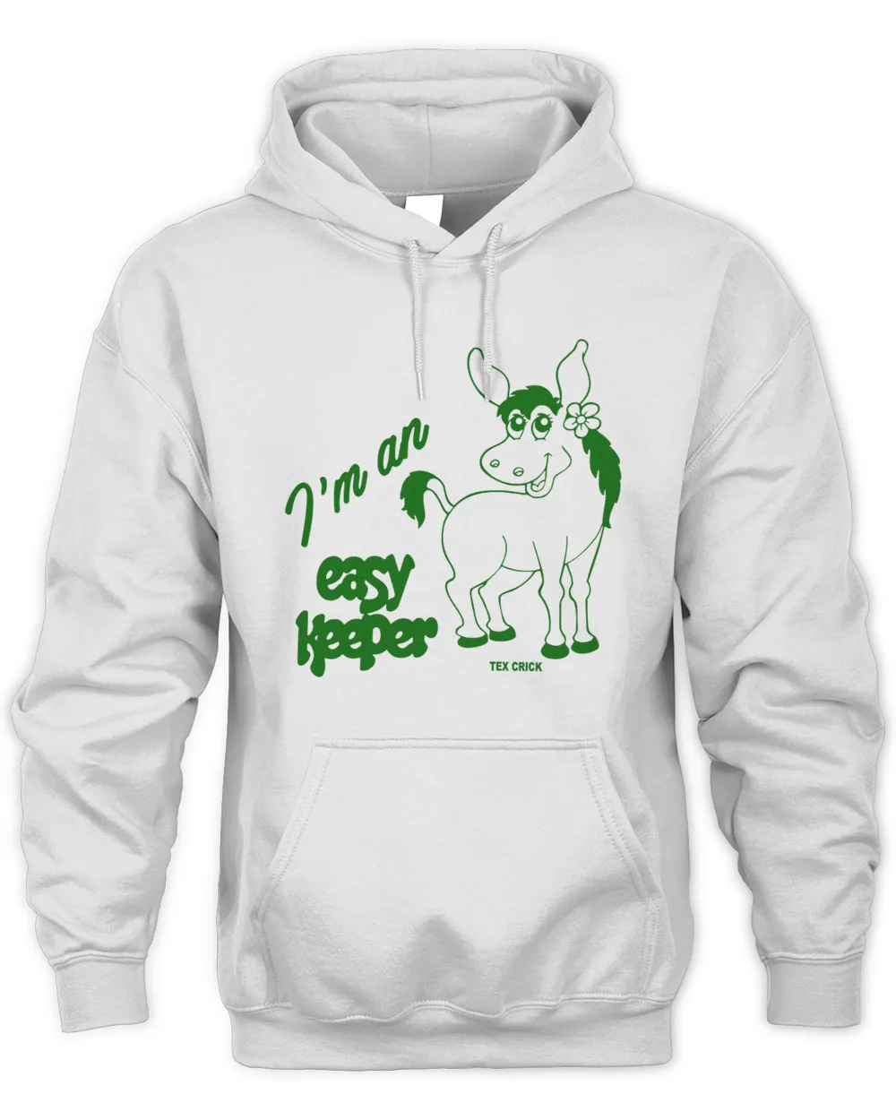 Mac Demarco Merch Tex Crick Easy Keeper Ivory Mule Hoodie