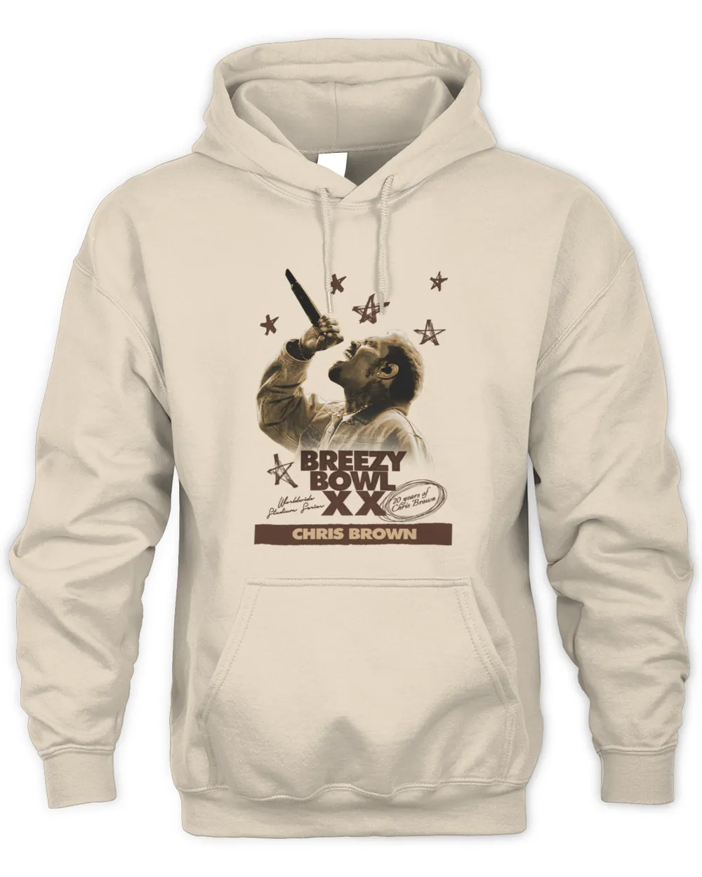 Official Chris Brown Xx Breezy Bowl Pregame Hoodie