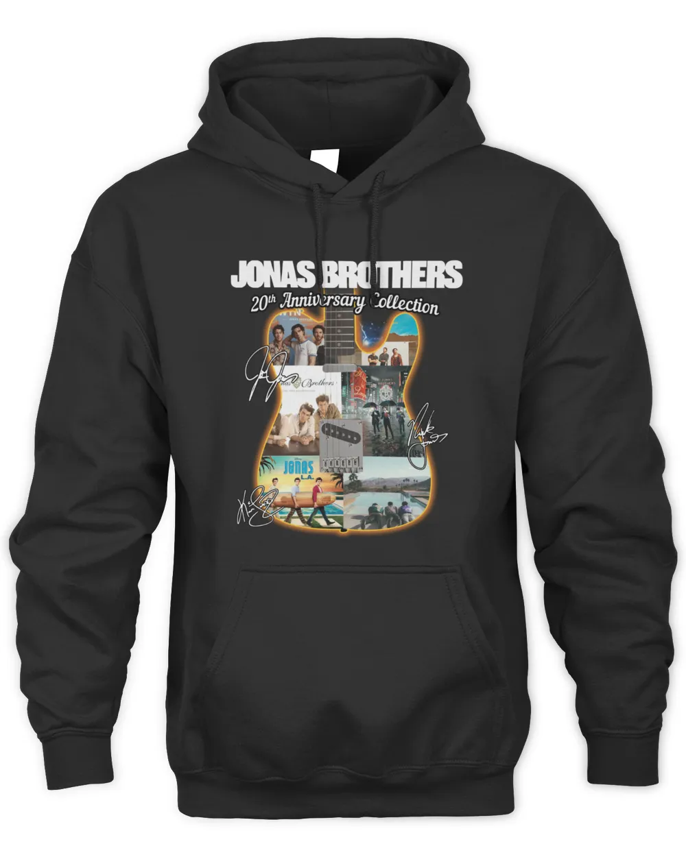 Jonas Brothers Pop Band 20Th Anniversary Collection Hoodie
