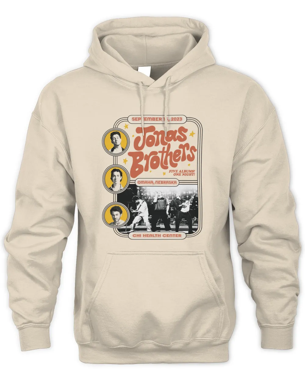Jonas Brothers Merch Omaha Hoodie