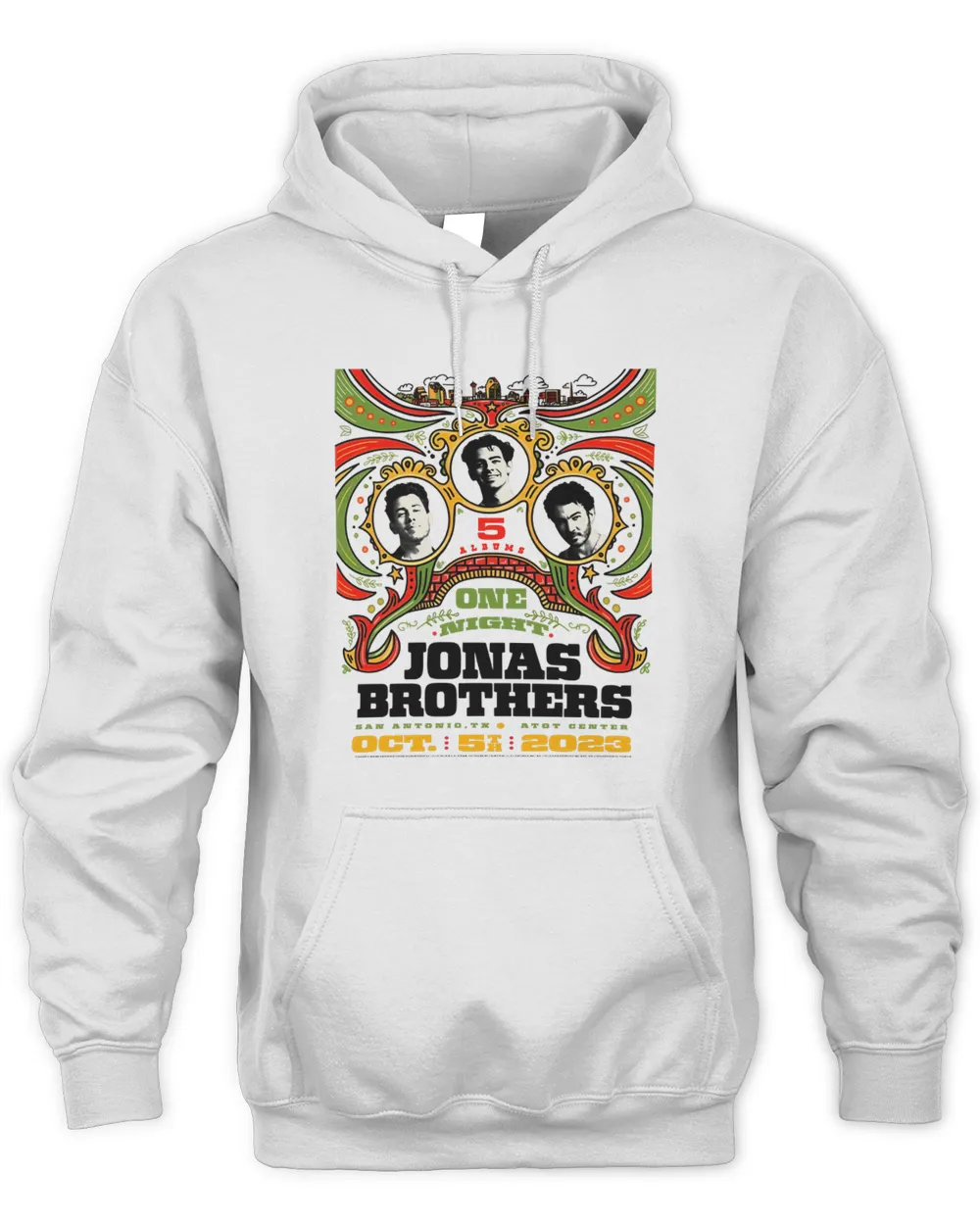 Jonas Brothers San Antionio Hoodie