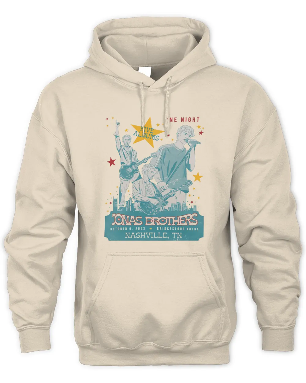 Official Jonas Brothers Nashville Hoodie