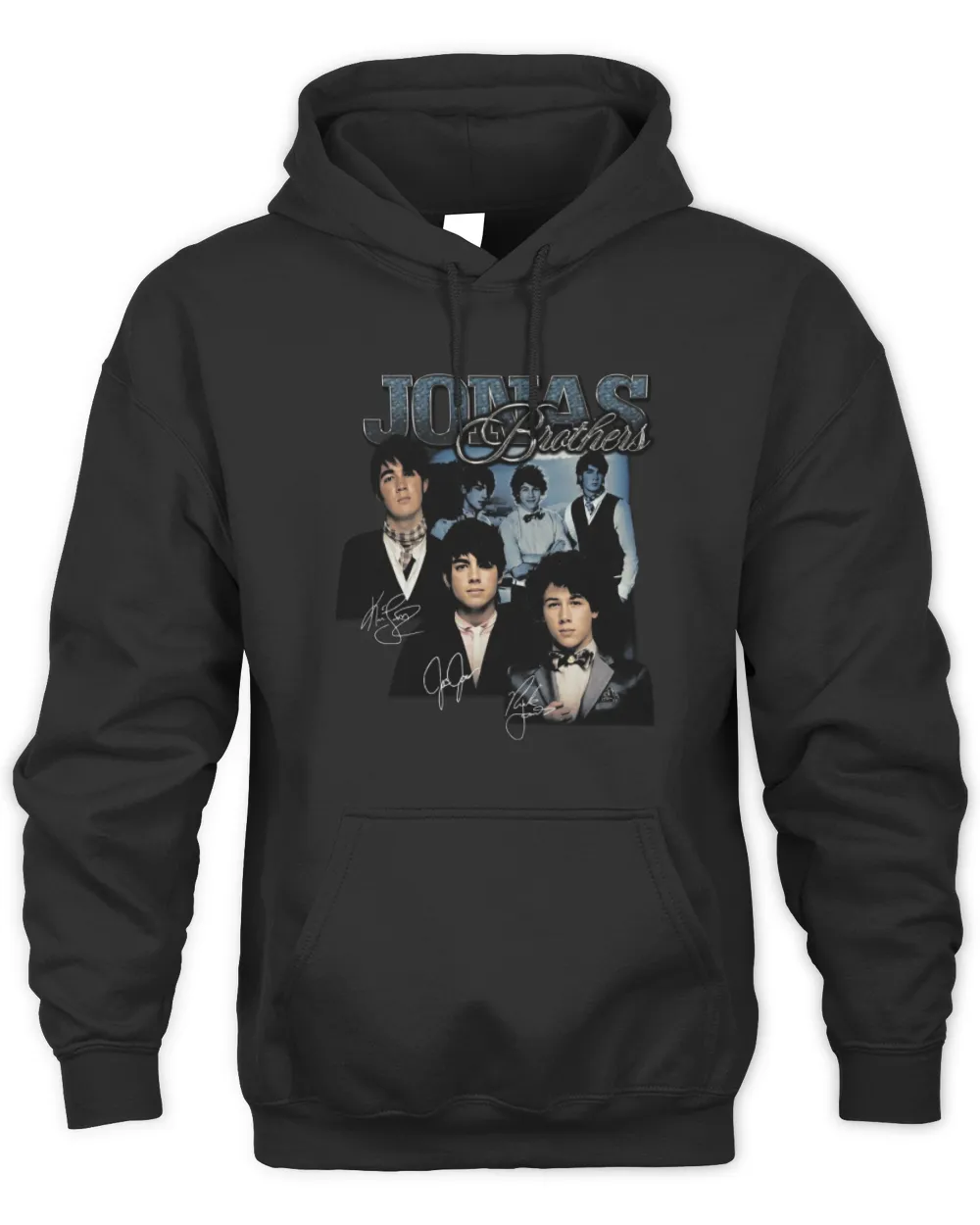 Jonas Brothers Merch Jonas Brothers Throwback Hoodie