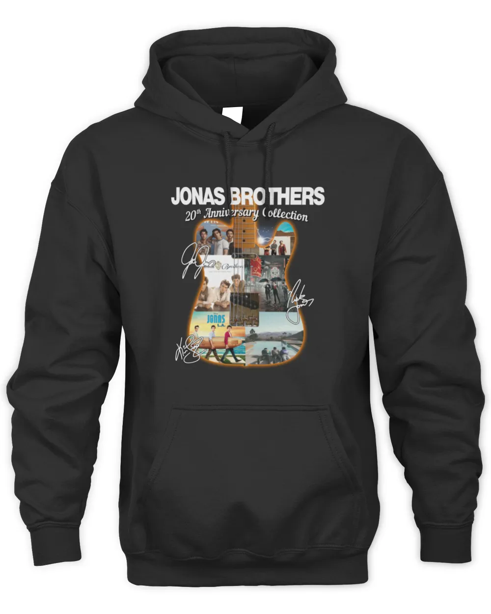 Jonas Brothers Pop Band 20Th Anniversary Collection Hoodie