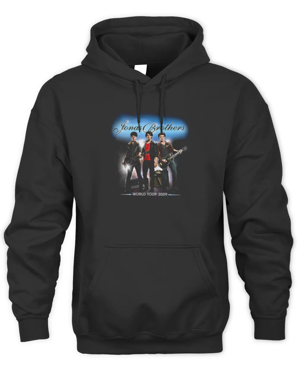 Jonas Brothers Merch Vintage World Tour 2009 Hoodie