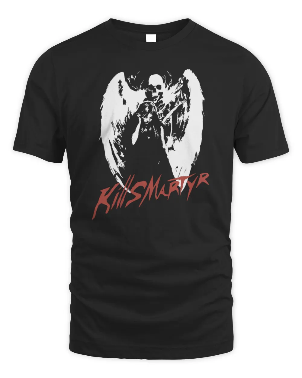 Killsmartyr Merch Girl And The Reaper Shirt