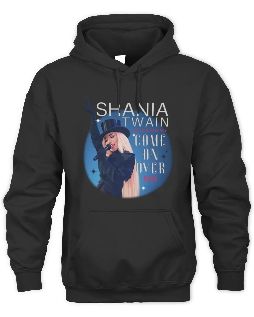 Shania Twain Official Store Come On Over Vegas Tour Hoodie