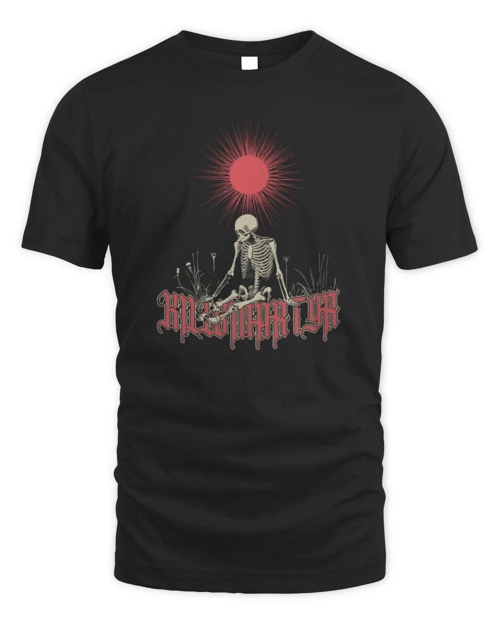 Shop Killsmartyr Merch Lonely Skeleton Shirt