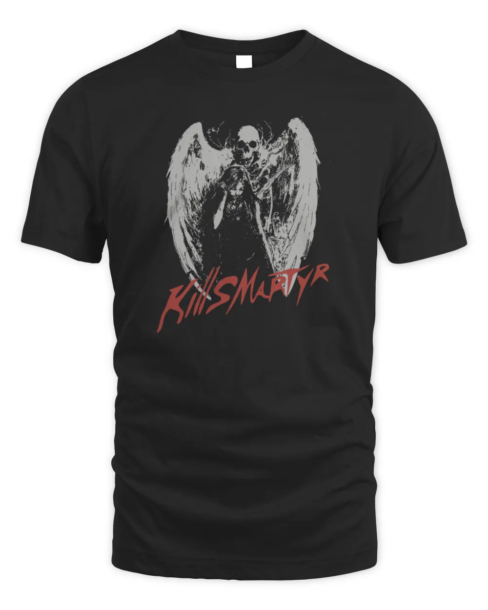 Official Killsmartyr Merch Killsmartyr Girl And The Reaper T-Shirt