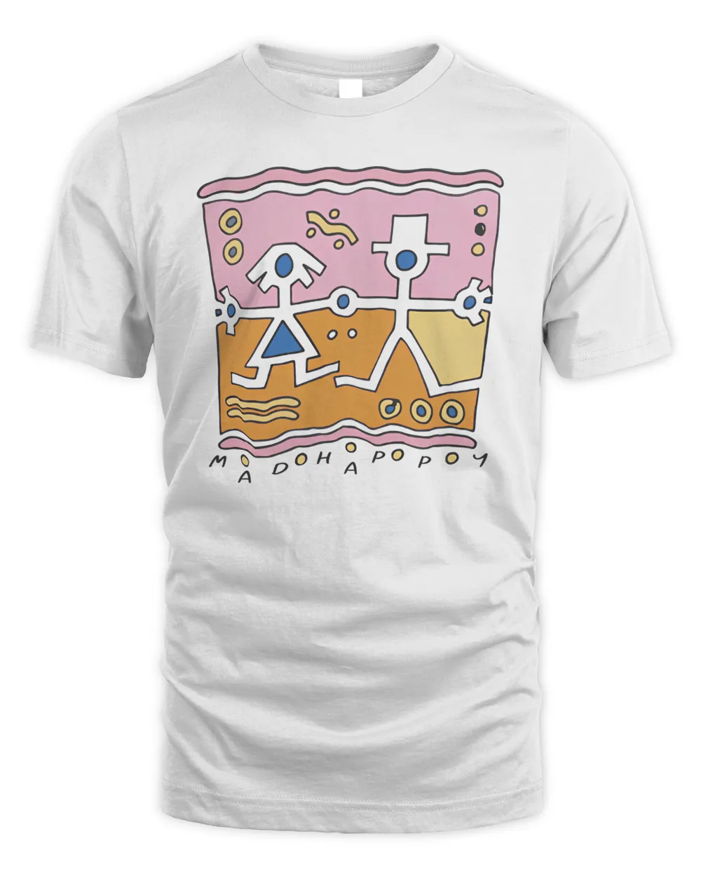 Madhappy Merch Together Cotton Jersey Shirt White