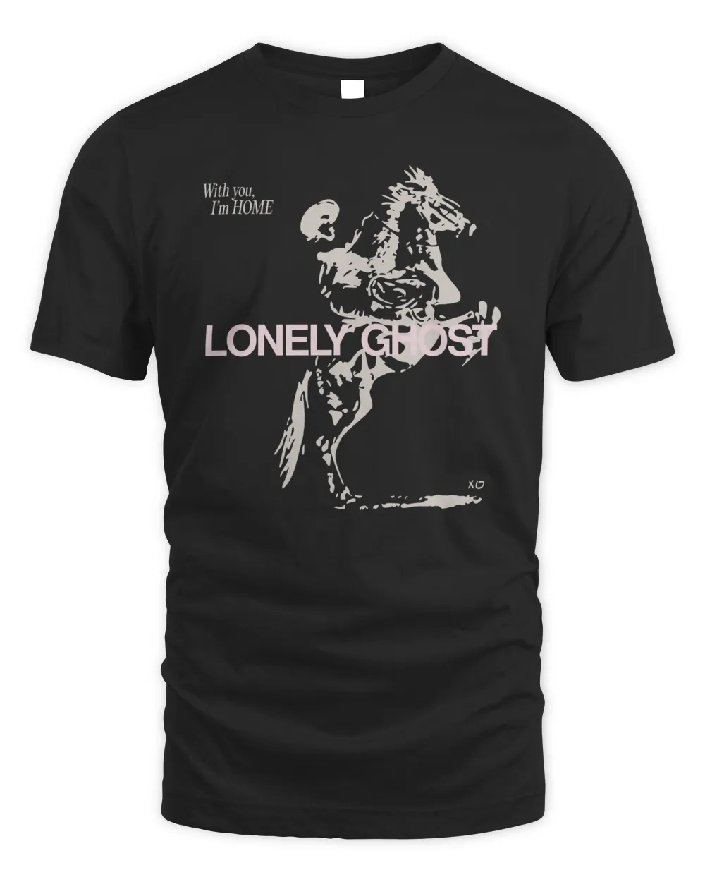 Lonely Ghost Shop Feel Like Home Official Merch Shirt Black