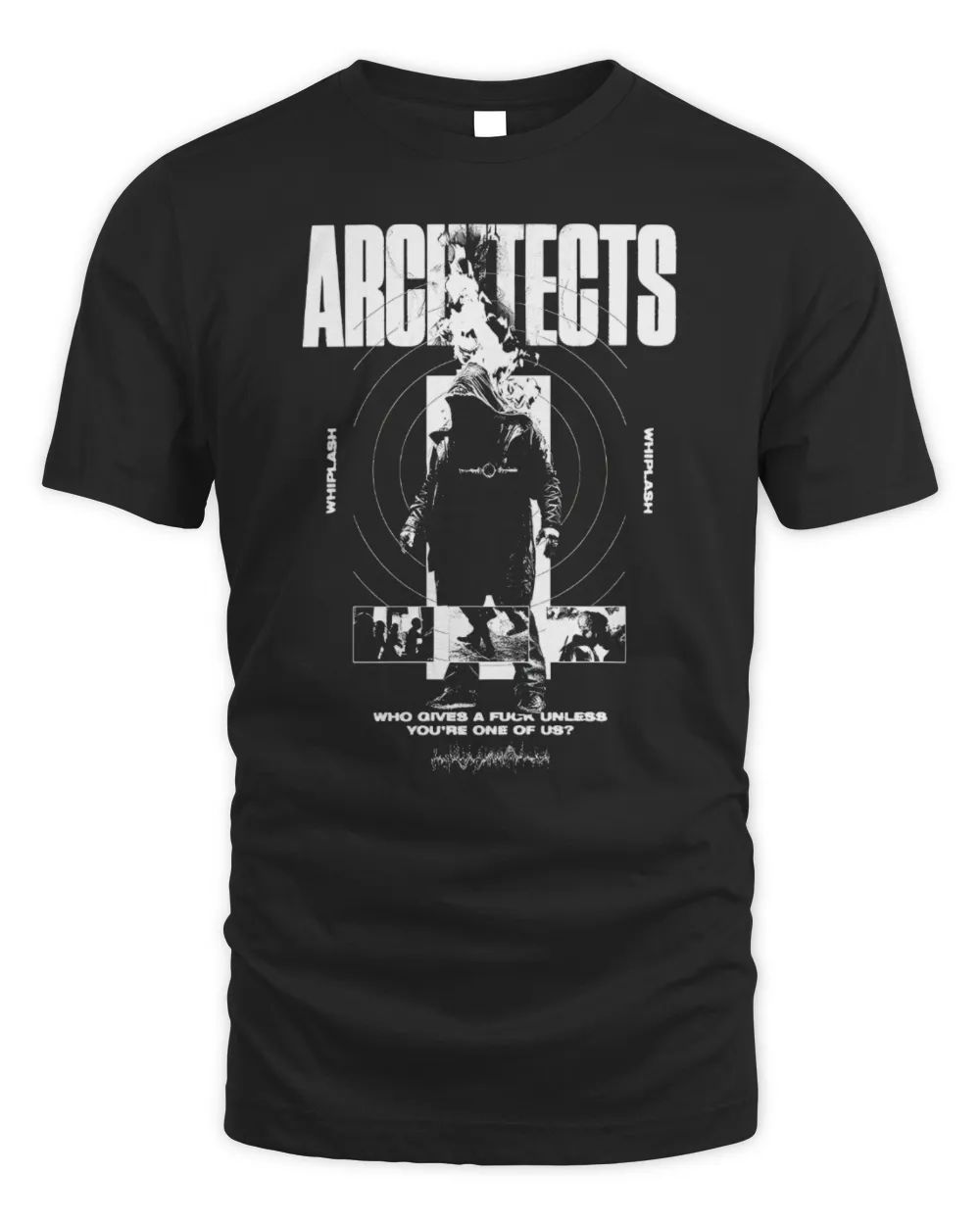 Architects Merch Whiplash Flame Shirt