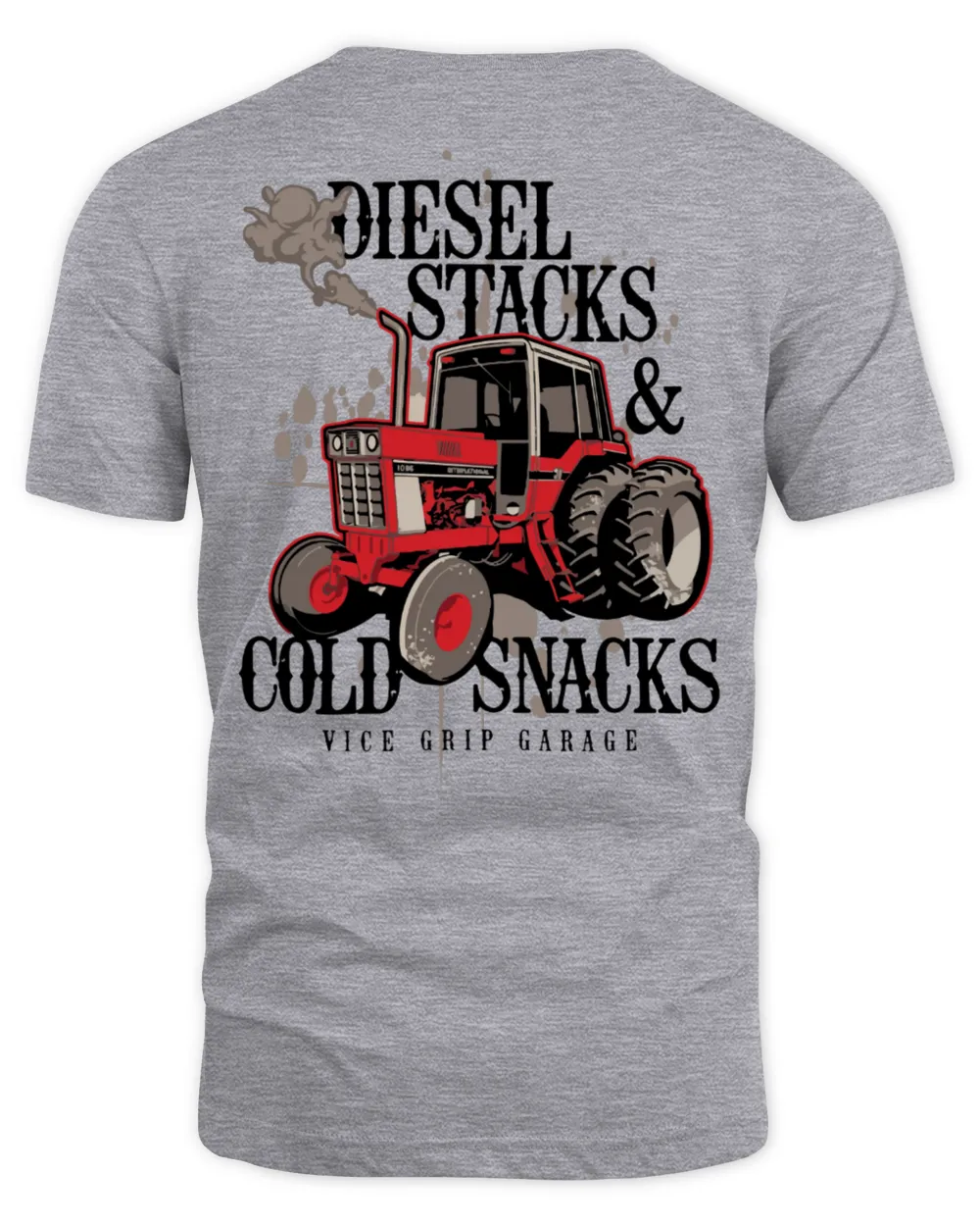 Vice Grip Garage Merch Vgg Diesel Stacks Tractor Shirt