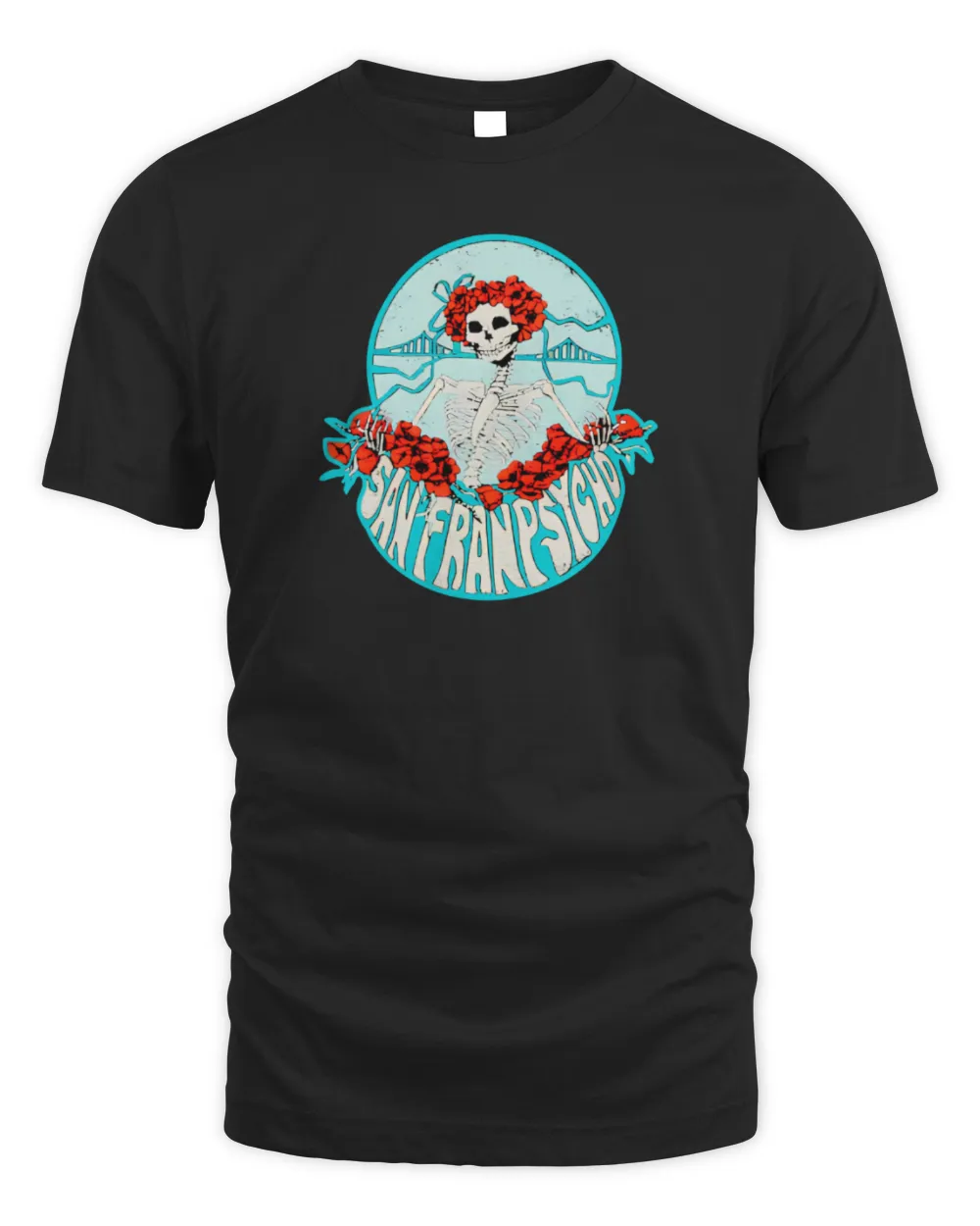 San Franpsycho Grateful Bones Shirt