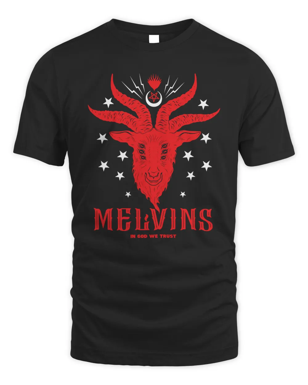 Melvins Merch Melvins Goat Black Shirt