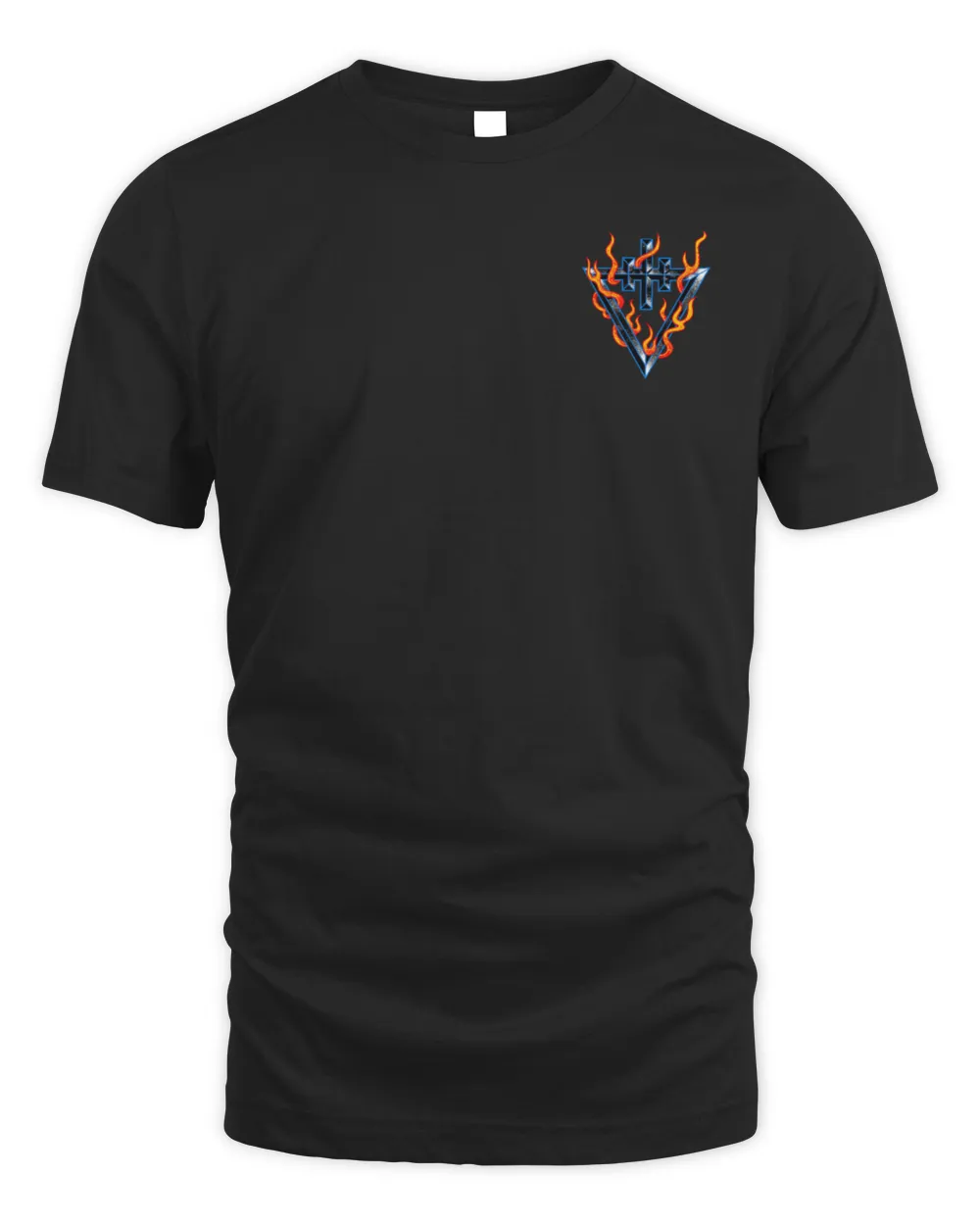 The Devil Wears Prada Merch Flame Logo Black Shirt Shirt