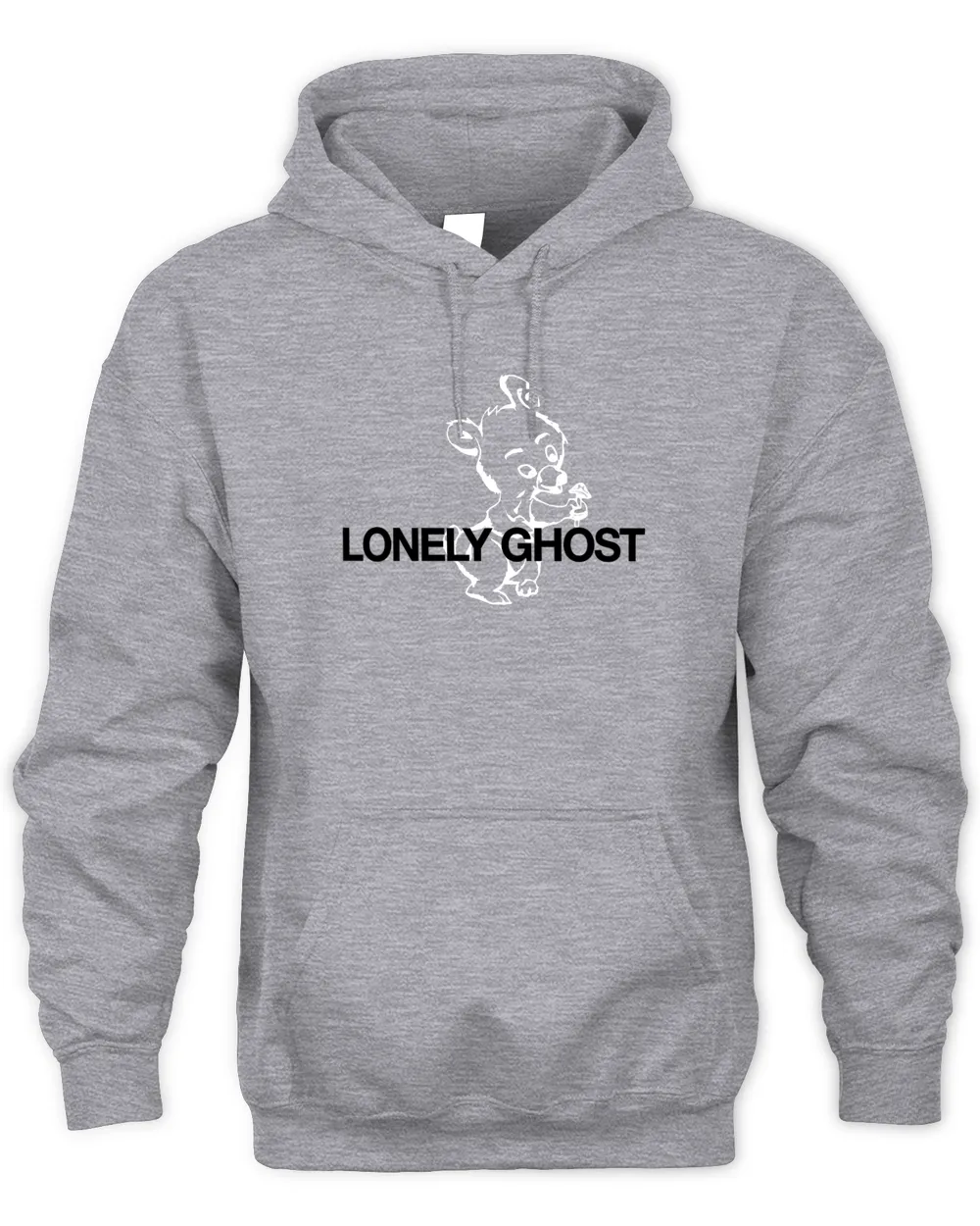 Lonely Ghost Hoodie Lonely Bear Heavyweight SweaHoodie