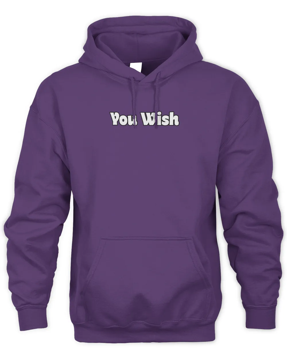 Lonely Ghost You Wish Heavyweight Purple Merch Hoodie