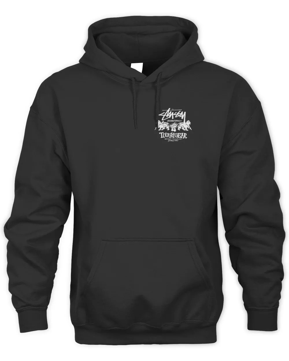 Stussy Clothing Tough Gear International Hoodie