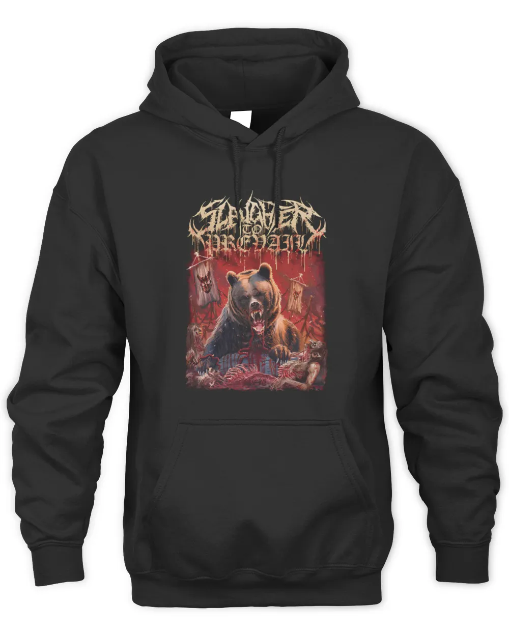Slaughter To Prevail Bear Hoodie
