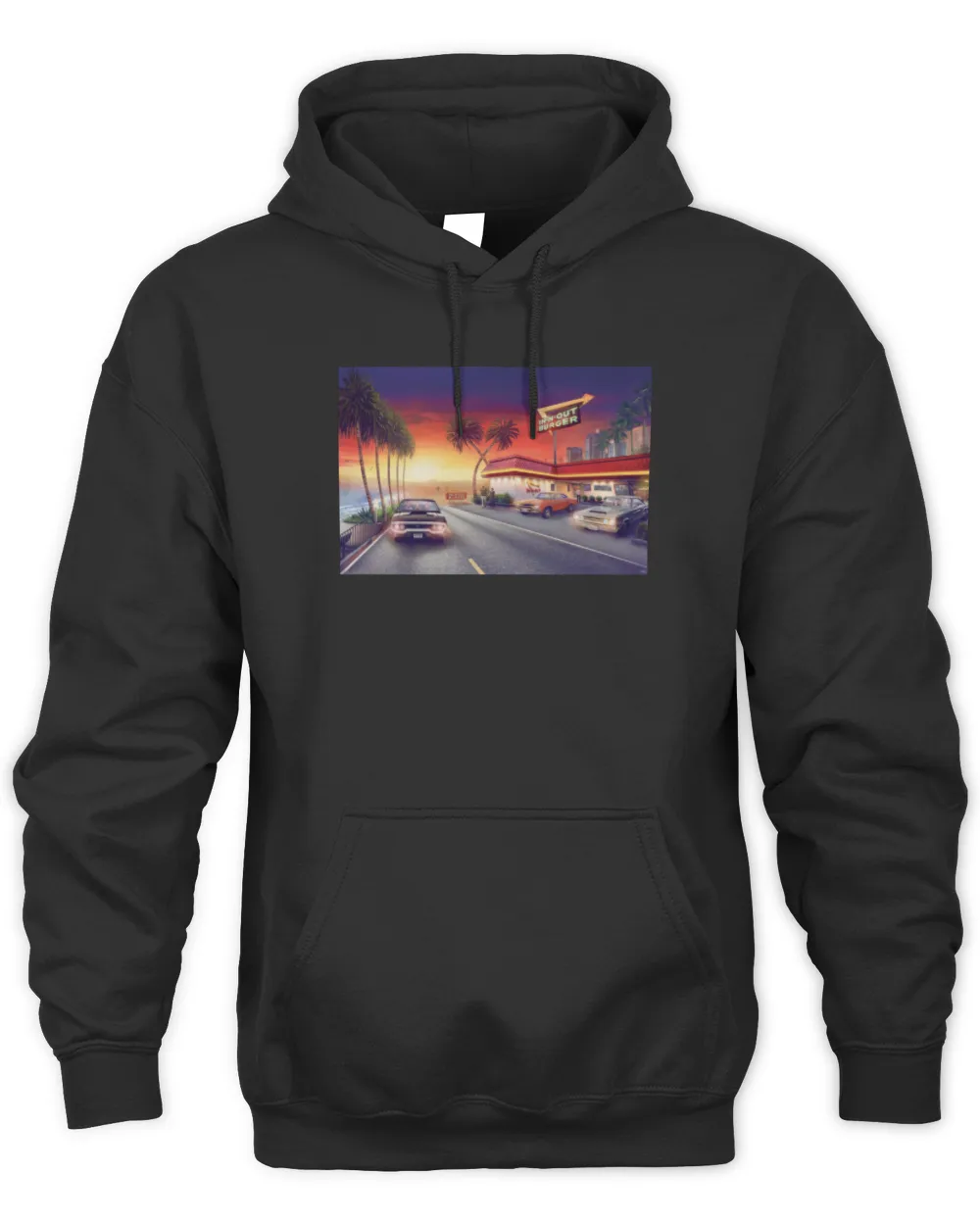 In N Out Merch 2025 Beach Cruise Hoodie