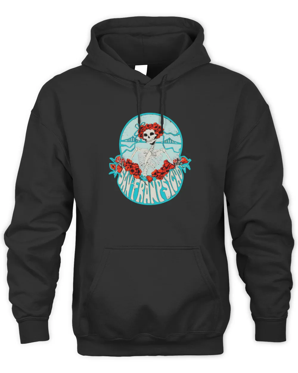 San Franpsycho Grateful Bones Hoodie