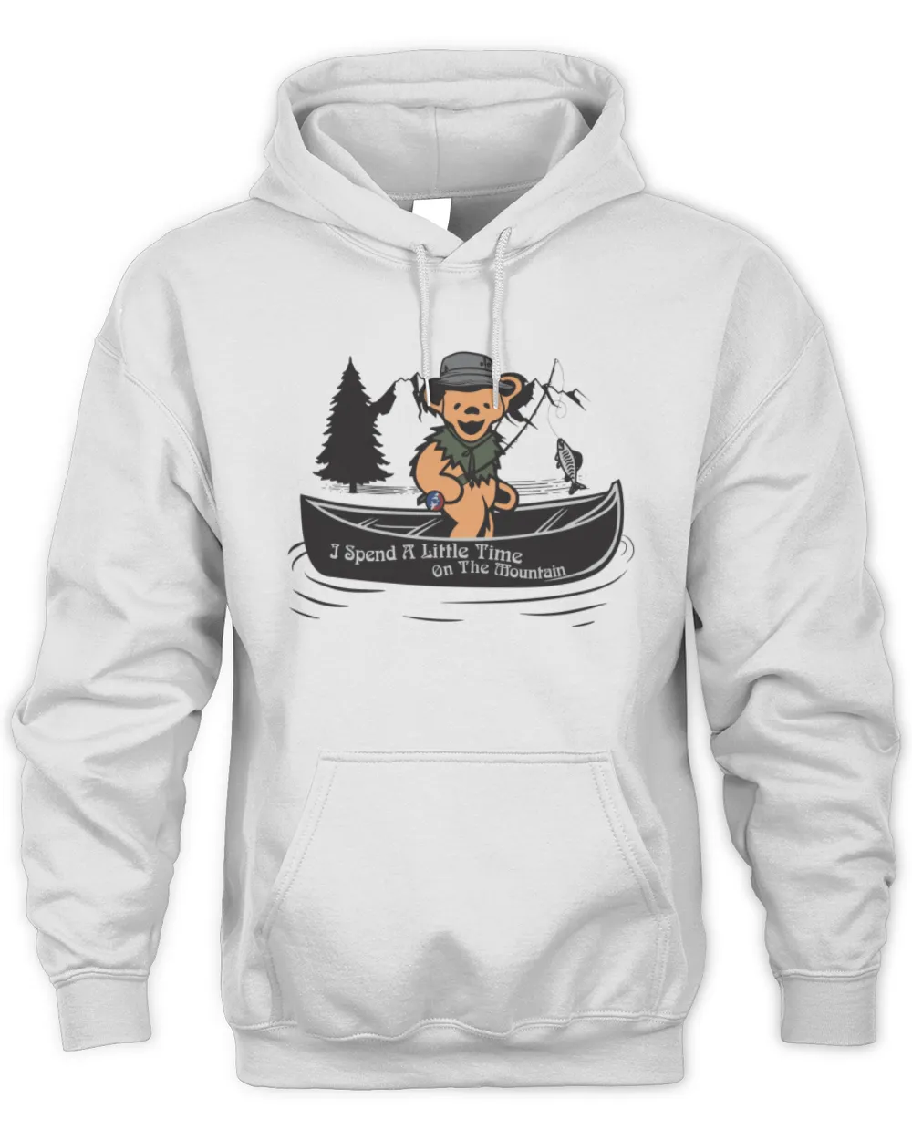 Grateful Dead Merch Bears I Spend A Little Time On The Mountain Hoodie