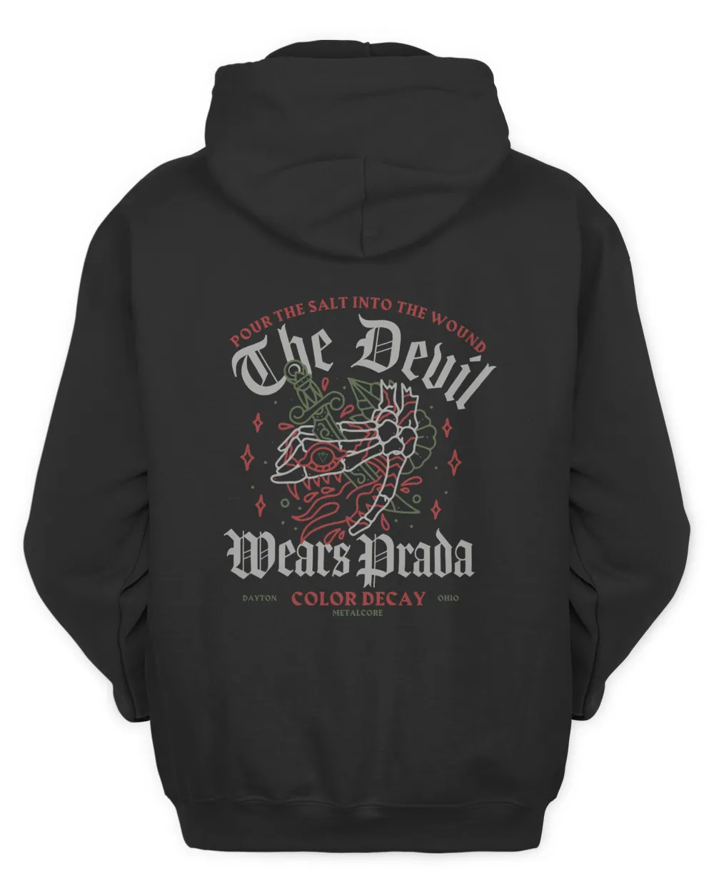 The Devil Wears Prada Merch Salhoodie Black