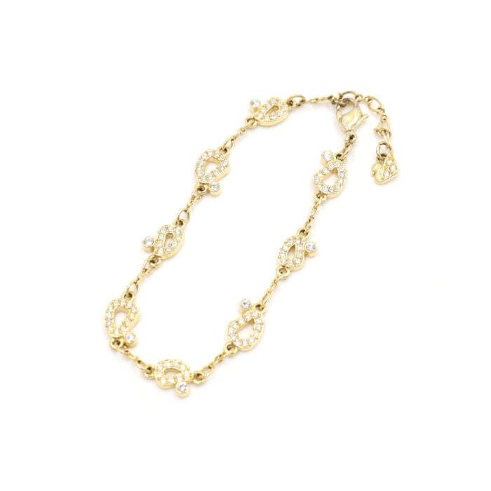 Swarovski Gold-tone Link Bracelet 119403194