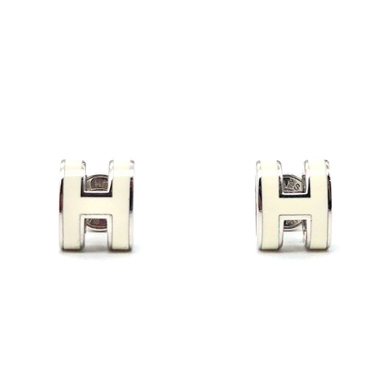 CHANEL Hermes Mini Pop H Logo Earrings L814054 134565402