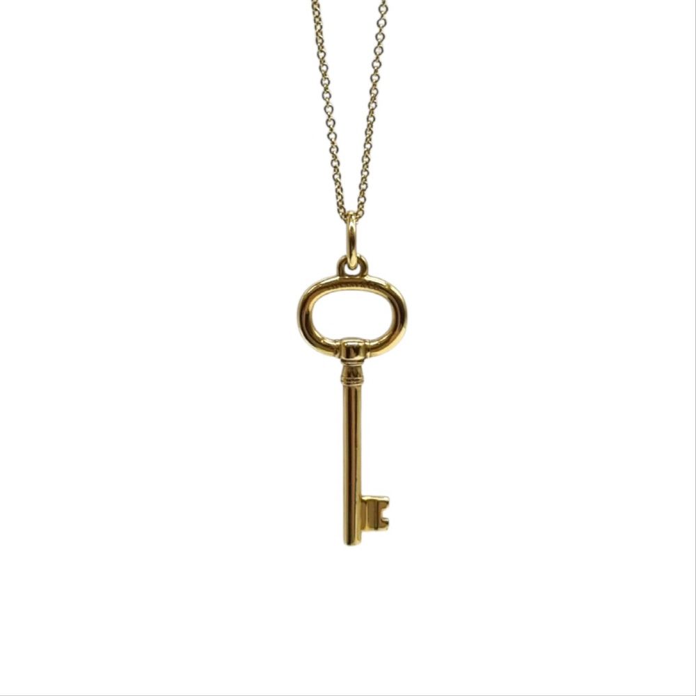 Tiffany & Co Tiffany Oval Key Necklace TIB042237 134548180