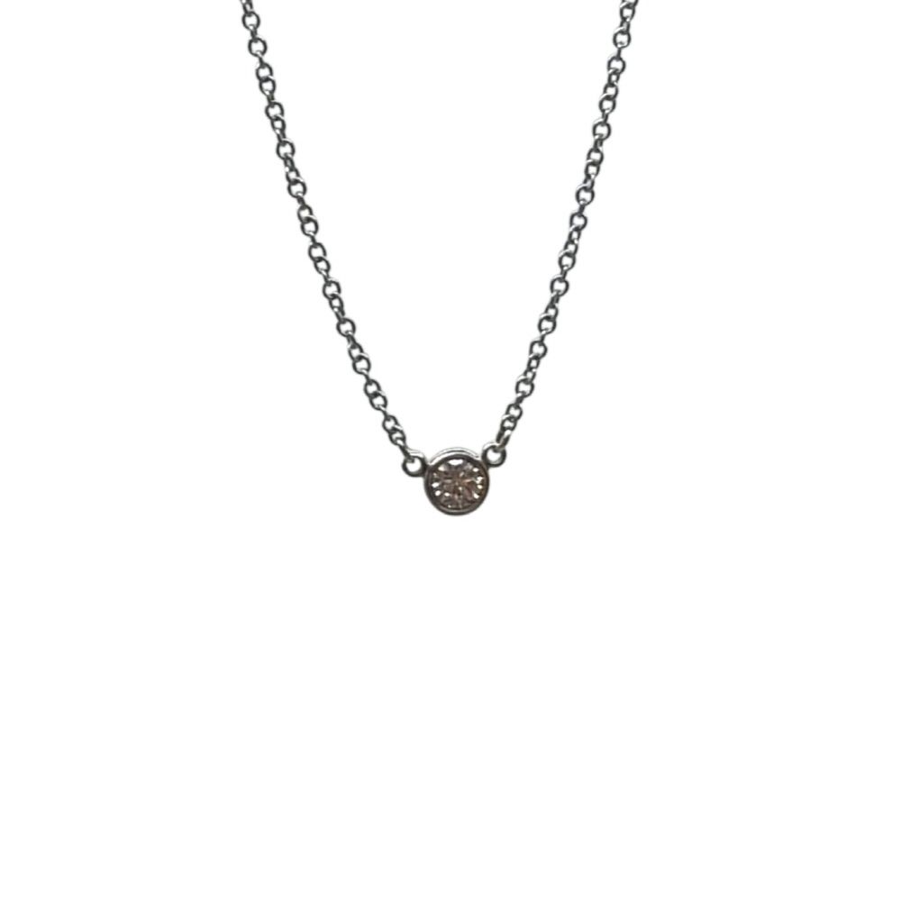 Tiffany & Co Tiffany Elsa Peretti Diamond Necklace TIB042219 134280356