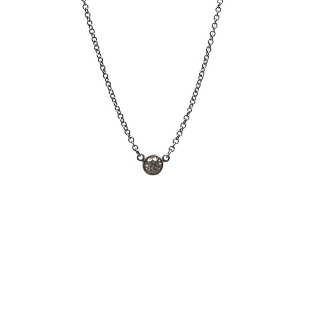 Tiffany & Co Tiffany Elsa Peretti Diamond Necklace TIB042218 134280335