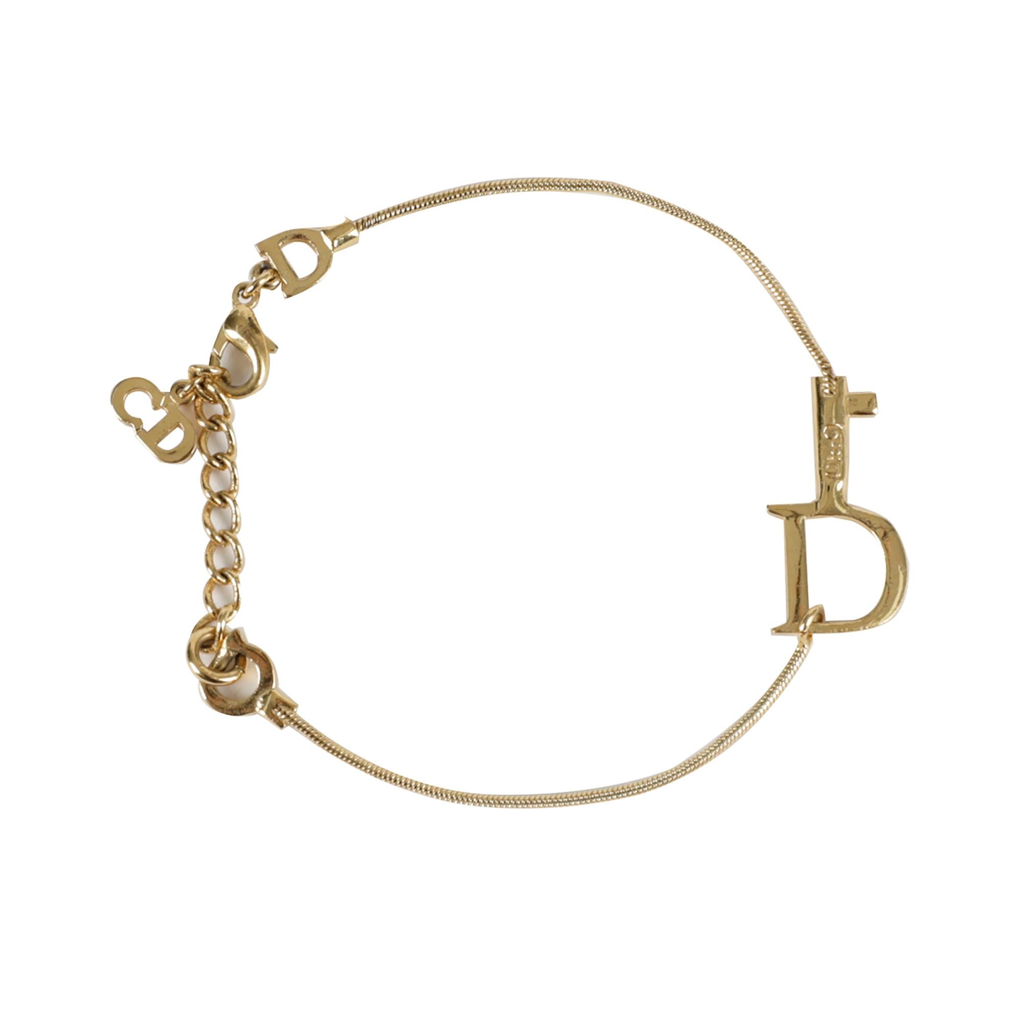 Dior D Key Decorated Bracelet 133363396