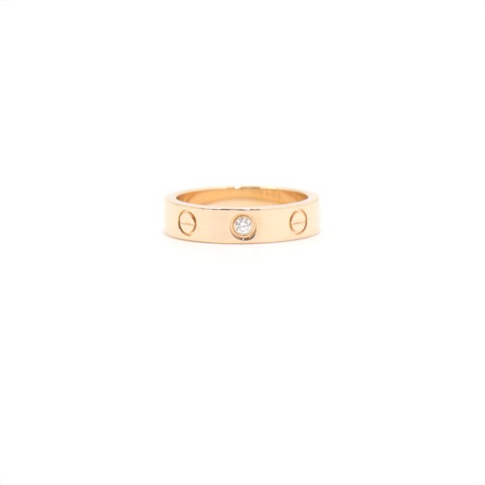 Cartier Love Ring 1P Diamond Ring 7 aa50327 134248972