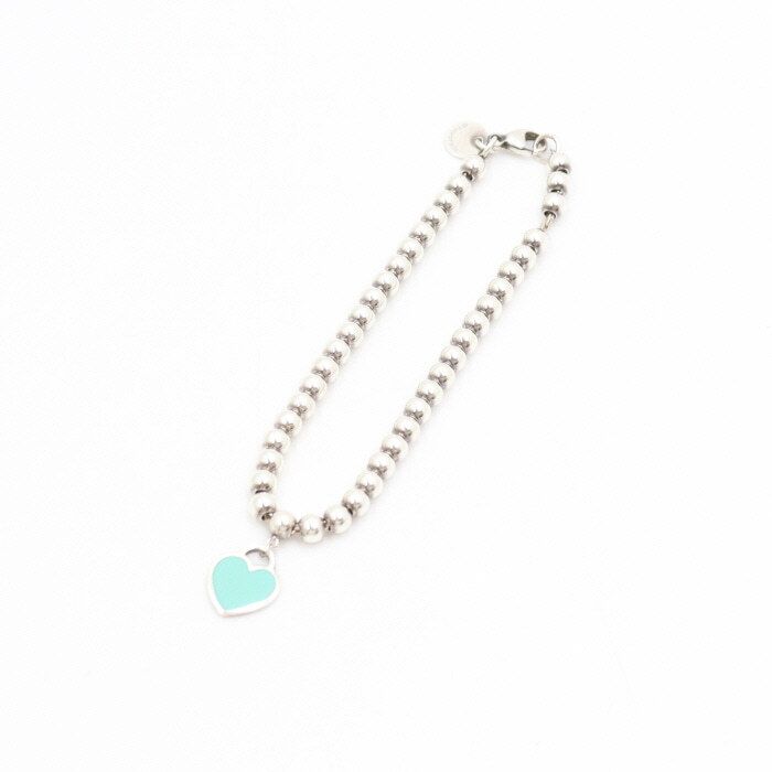 Tiffany & Co Return to Tiffany Blue Heart Tag Bead Bracelet AA50659 134104563