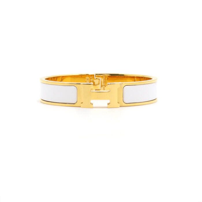 Hermes White Gold Women's Bracelet aa50565 PM 133566992