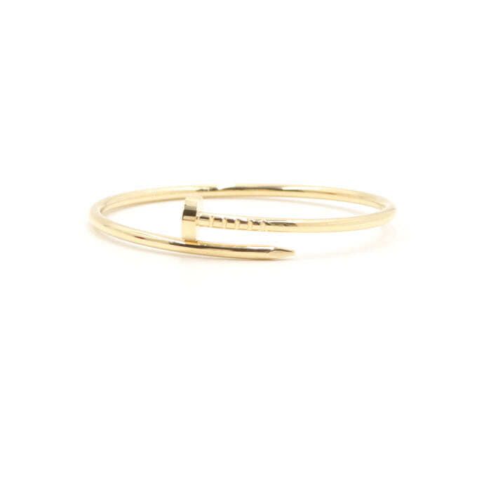 Cartier 18K Yellow Gold Juste Un Clou SM Bracelet B60626 14 133517255