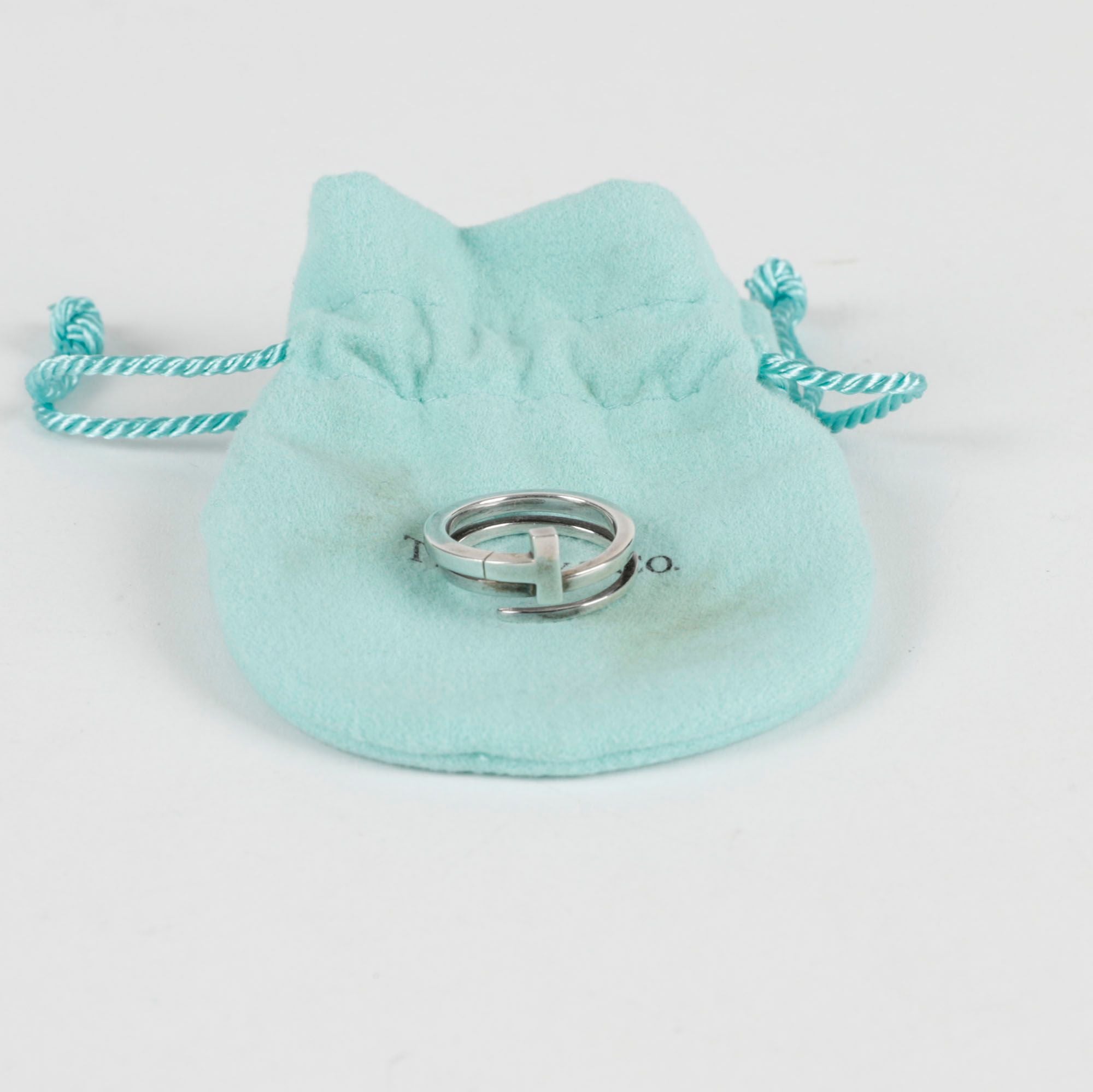Tiffany & Co T-Square Wrap Ring 7 132798741
