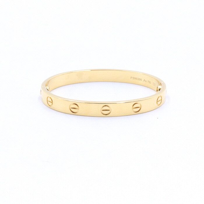 Cartier 18K Yellow Gold LOVE Bracelet B60675 15 59863036